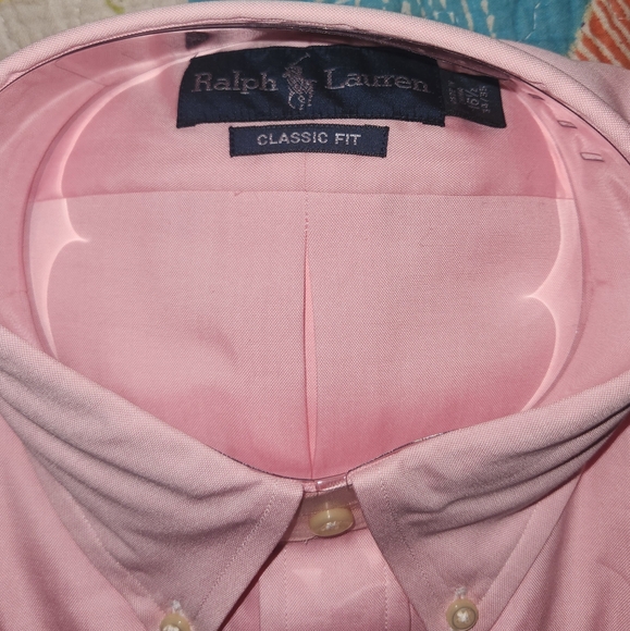 3/$50 Polo by Ralph Laurenlong sleeve shirt, size 16.5 x 34-35. - Picture 2 of 3